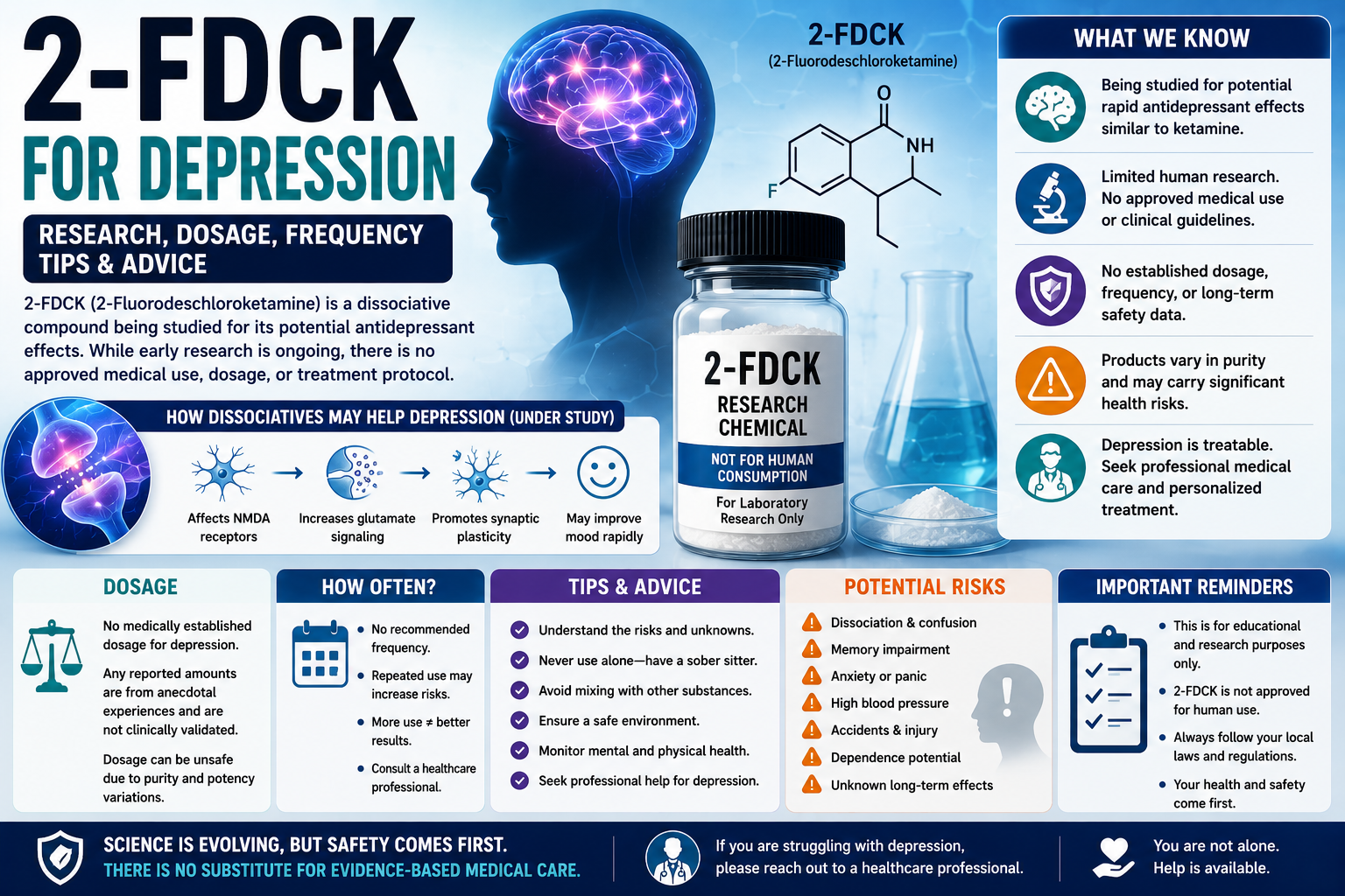 Can 2-FDCK Help With Depression? Current Research, Potential Risks, and What We Know