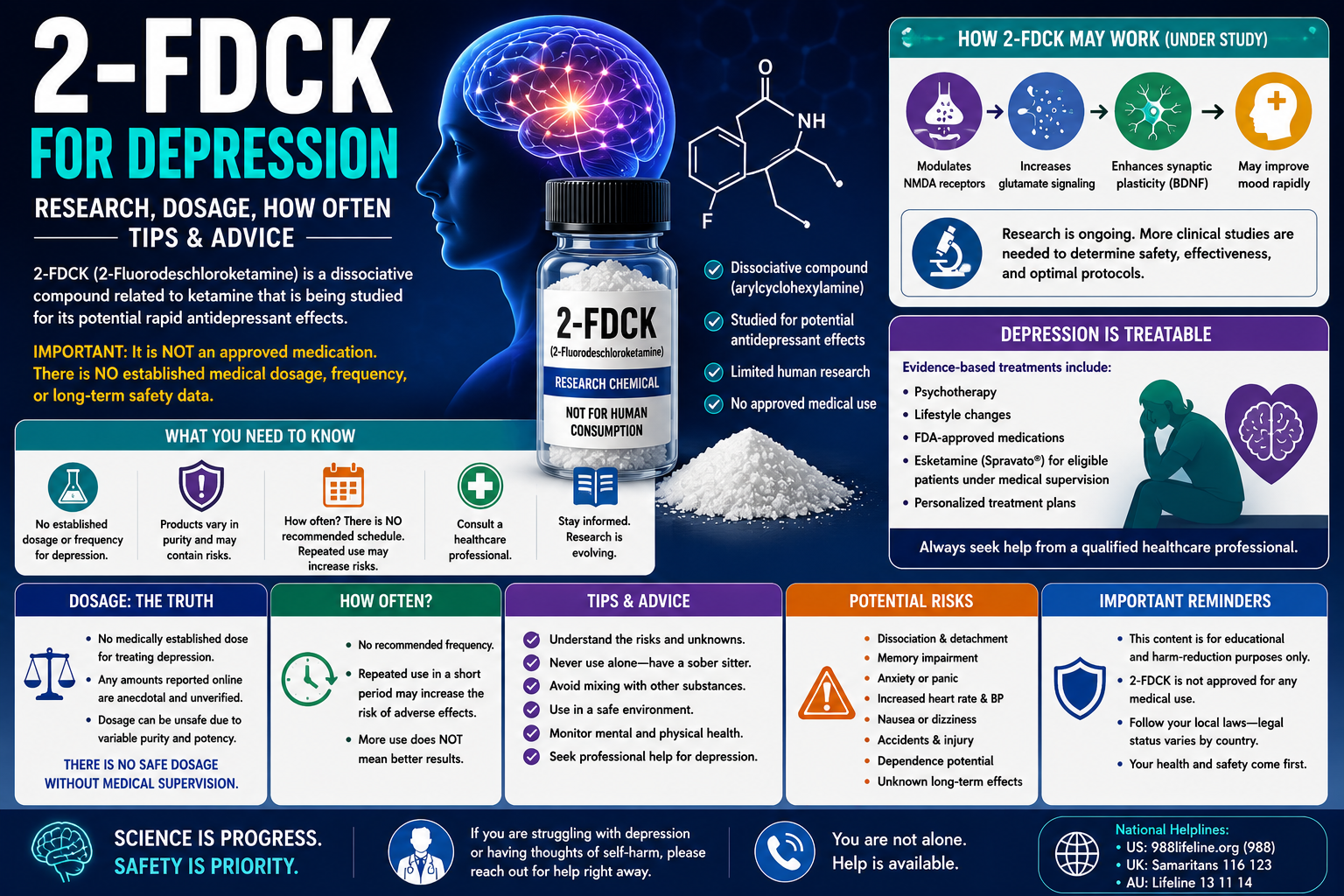 can 2-FDCK help depression