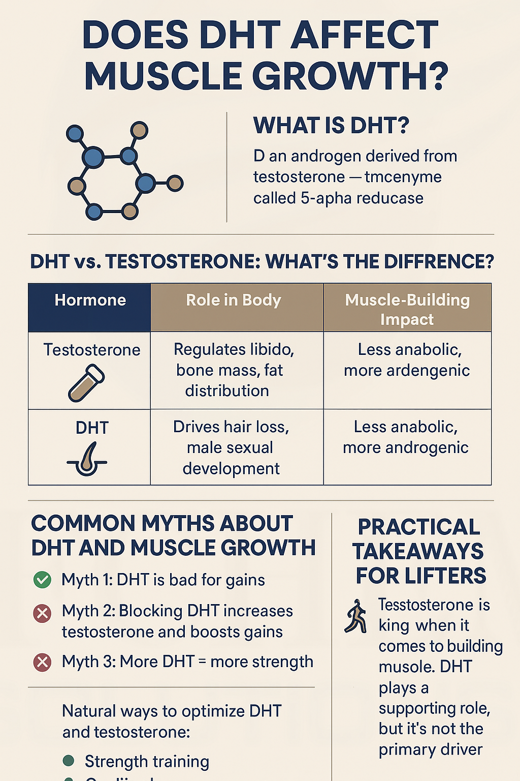 Does DHT Affect Muscle Growth? What Science Really Says