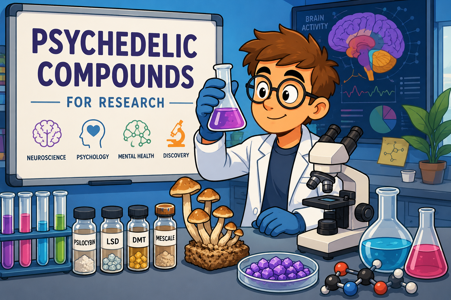 psychedelic compounds for research
