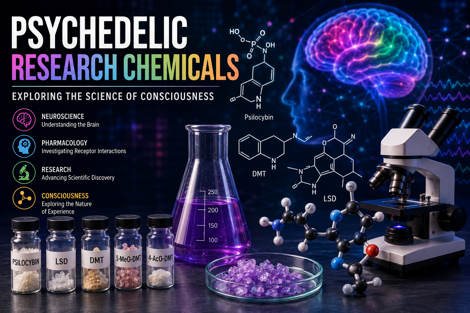 Psychedelic Research Chemicals: Understanding Their Role in Modern Scientific Discovery