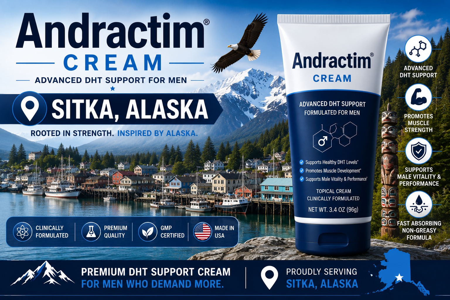 Andractim Cream Sitka Alaska